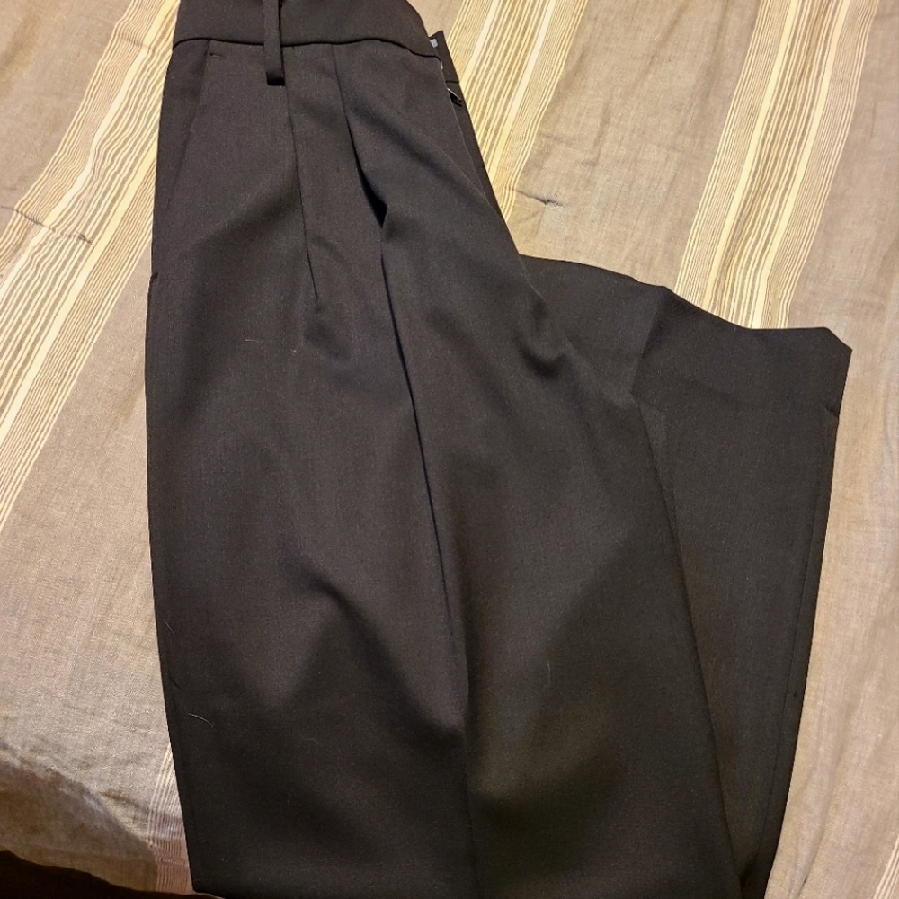 Black suit pants